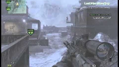 MW3 One Shot One Kill (Sniper Jump Shot)