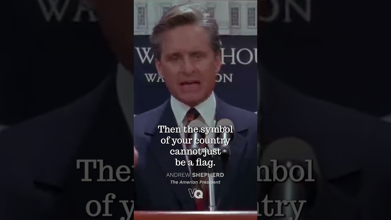 A quote about freedom of speech from Andrew Shepherd in The American President 