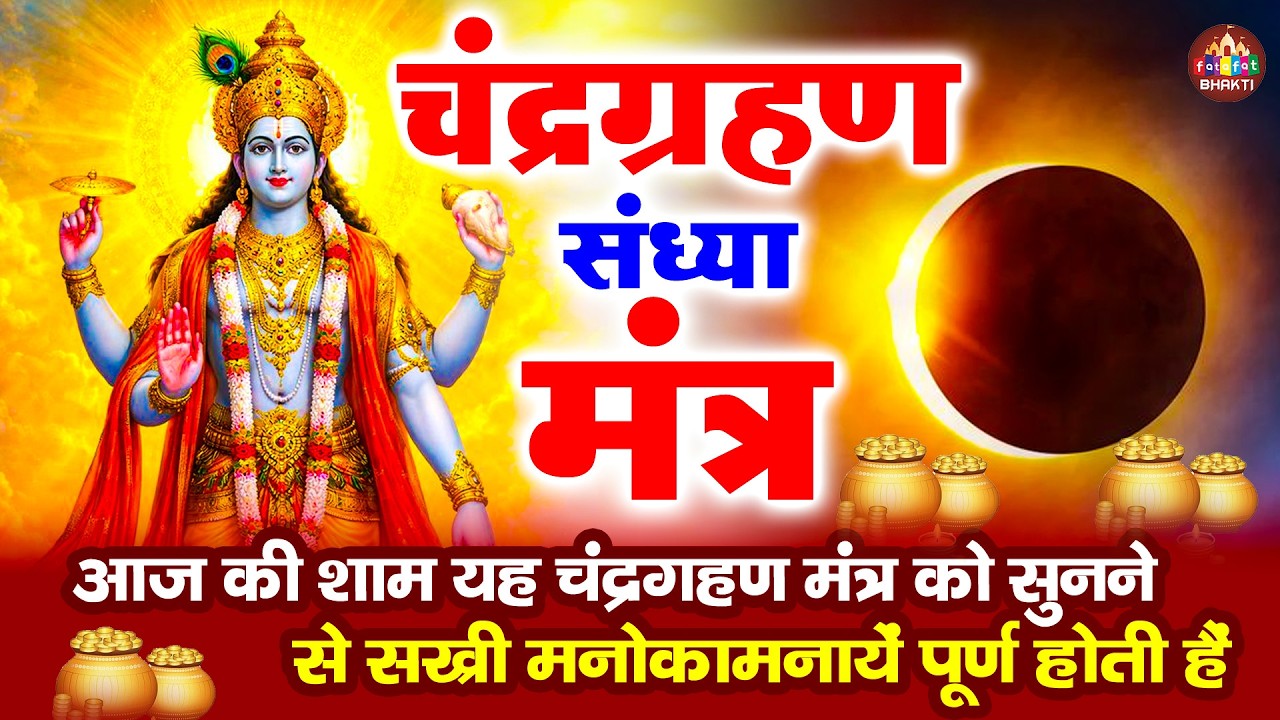 चन्द्रग्रहण के इस मंत्र को गर्भवती महिला अवश्य सुने | श्रीमन नारायण हरि | Chandra Grahan Mantra