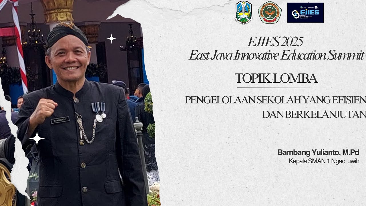 Bambang Yulianto, M.Pd - SMAN 1 Ngadiluwih - EJIES Pengelolaan Sekolah Berbasis 3A 2025