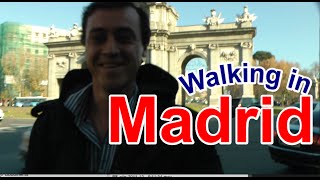 Walking in Madrid (Full HD version)