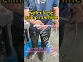 water hose crimping machine single-head and dual-head is available #waterhose #hosecrimpingmachine