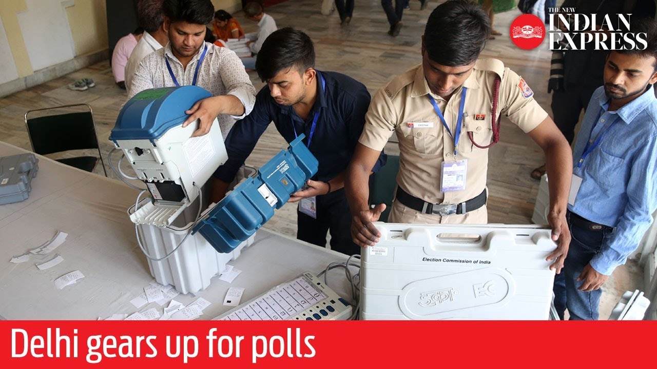 Delhi gears up for polls before the sixth phase of Lok Sabha elections ...