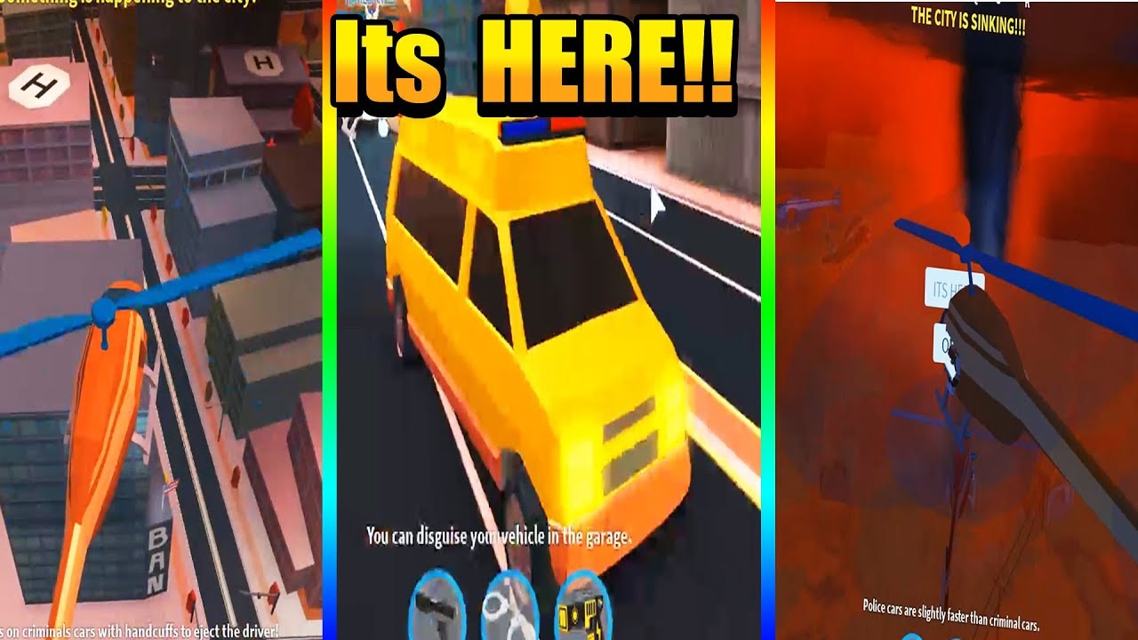 The Moment When Jailbreak 2B Live Event Happened! (New Buildings,New Hospital And Much More)