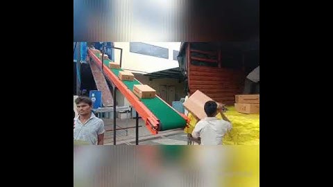 INCLINED BELT CONVEYOR- MEGA AUTOMATIONS NASHIK