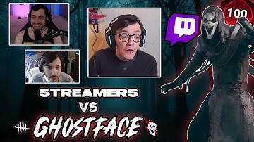 FACING Streamers as GHOSTFACE - Reaction Compilation | Dead by Daylight