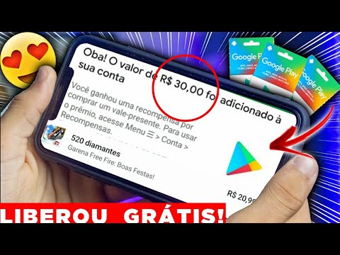 Como Ganhar Gift Card de R$30 REAIS de Graça [na Google Play Store ...