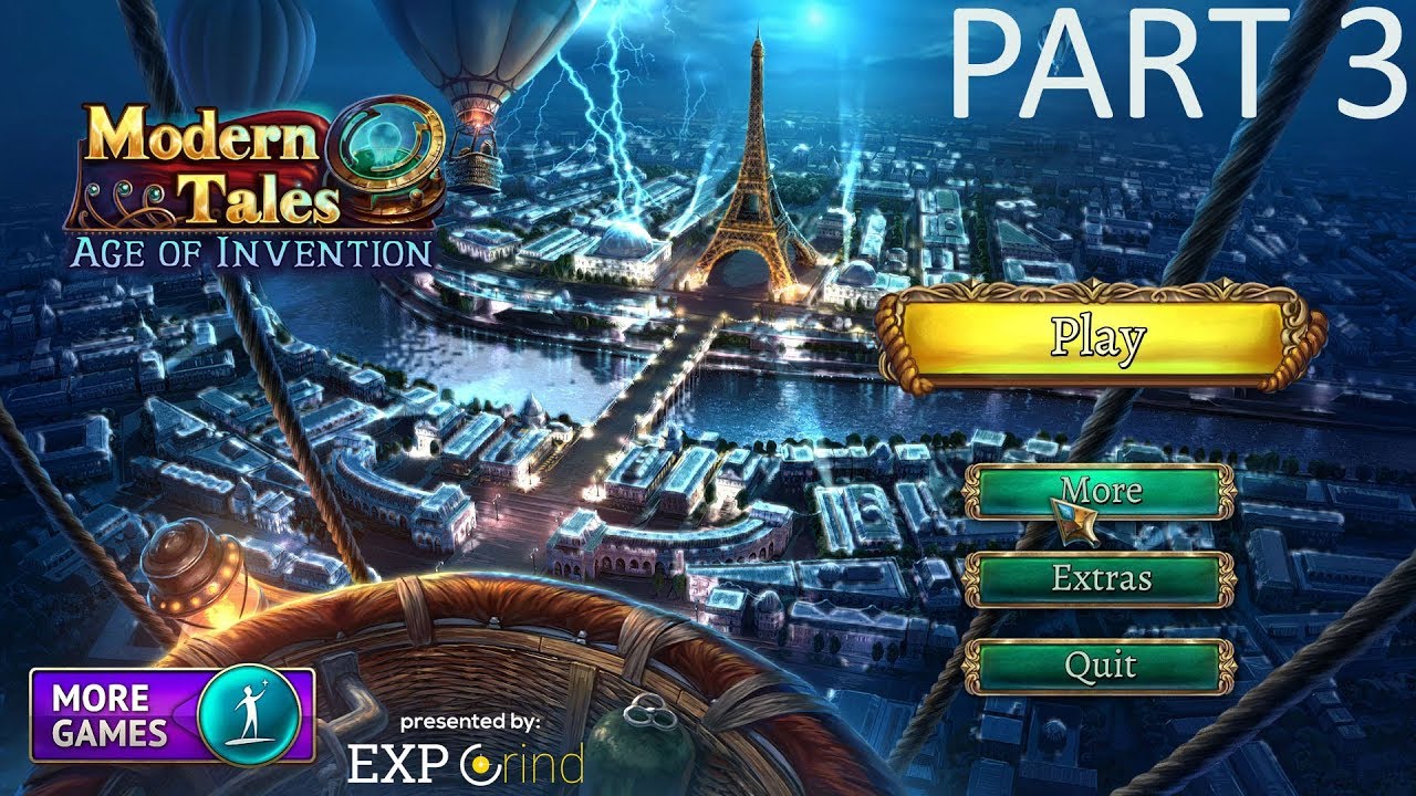 Modern Tales Age of Invention GAMEPLAY part 3 - Hidden Object Games Walkthroughs - STEAM PC