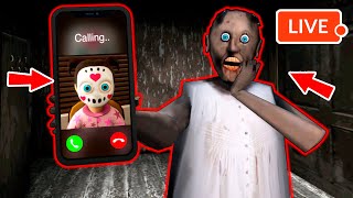 Granny vs Baby in Yellow vs Baldi vs Squid Game || 🔴 funny horror animation stream 🔴