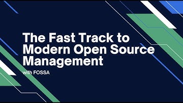 Fast Track Open Source Compliance with FOSSA
