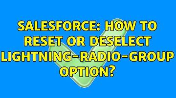 Salesforce: How to reset or deselect lightning-radio-group option?
