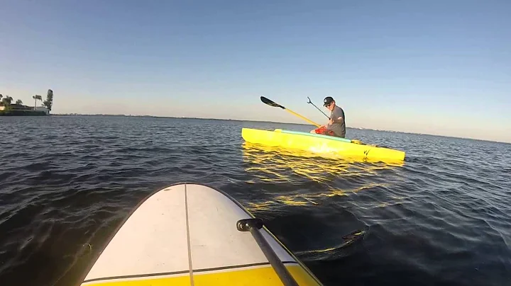 Edward James Fagan Kayaking on Sarasota Bay