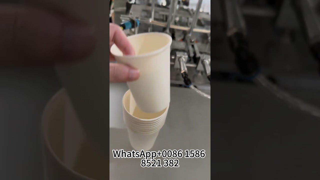 Source manufacturer of paper cup machines, selling high-quality paper cup machines