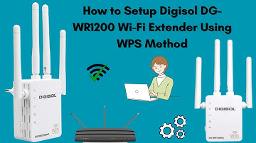 How to Setup Digisol DG-WR1200 Wi-Fi Extender Using WPS Method | Step-by-Step Guide