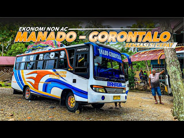 Bus Lincah EKONOMI NON AC, Bagaimana sensasinya‼️| Trip Bus Sulawesi Manado - Gorontalo class=