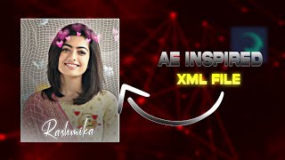 Rashmika ❤🥵 | XML File | Alight Motion | Rajj Editz | screenshot 4