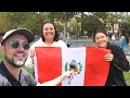 Reaccionan a la bandera de Perú en España - Entrevistas y reacciones en la calle