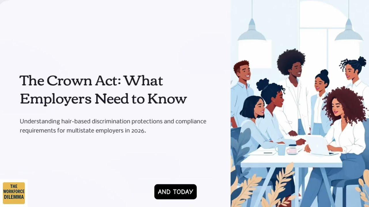 CROWN Act Update: What HR Must Know About Hair Discrimination