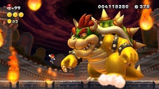 New Super Mario Bros U Walkthrough - Part 8 - World 8 Peach's Castle New Super Mario Bros U Walkthrough - Part 8 - World 8 Peach's Castle