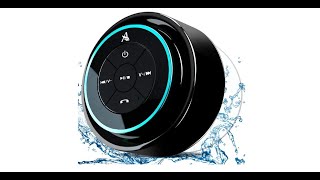 XLEADER SoundAngel Mate - Premium 5W Shower Speaker IPX7 Waterproof Bluetooth Speaker