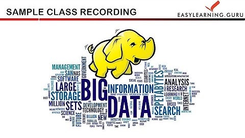 Big Data Hadoop Online Training | Hadoop Tutorial | EasyLearning.Guru