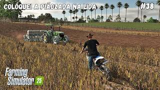 Aproveitei a Janela e Plantei Cevada pela primeira vez | MAPA BR-163 | Farming Simulator 25 - Ep 38