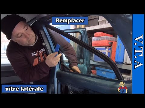 Vidéo: Comment remplacer une vitre latérale de voiture ?