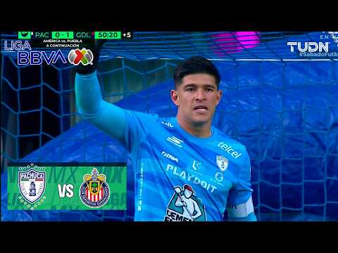 ¡Moreno evita el 2º del Guadalajara! | Pachuca 0-1 Chivas | Liga MX - Jornada 6 Apertura 2026 | TUDN