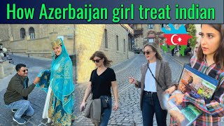 indian Exploring the old city of baku azerbaijan 🇦🇿