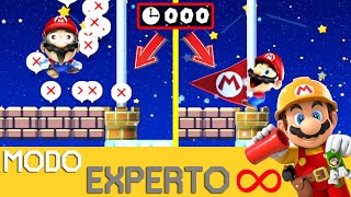 CUANDO GANO, PERO NO SÉ CÓMO ?? - MODO EXPERTO INFINITO (NO SKIP) - SMM2 - ZetaSSJ