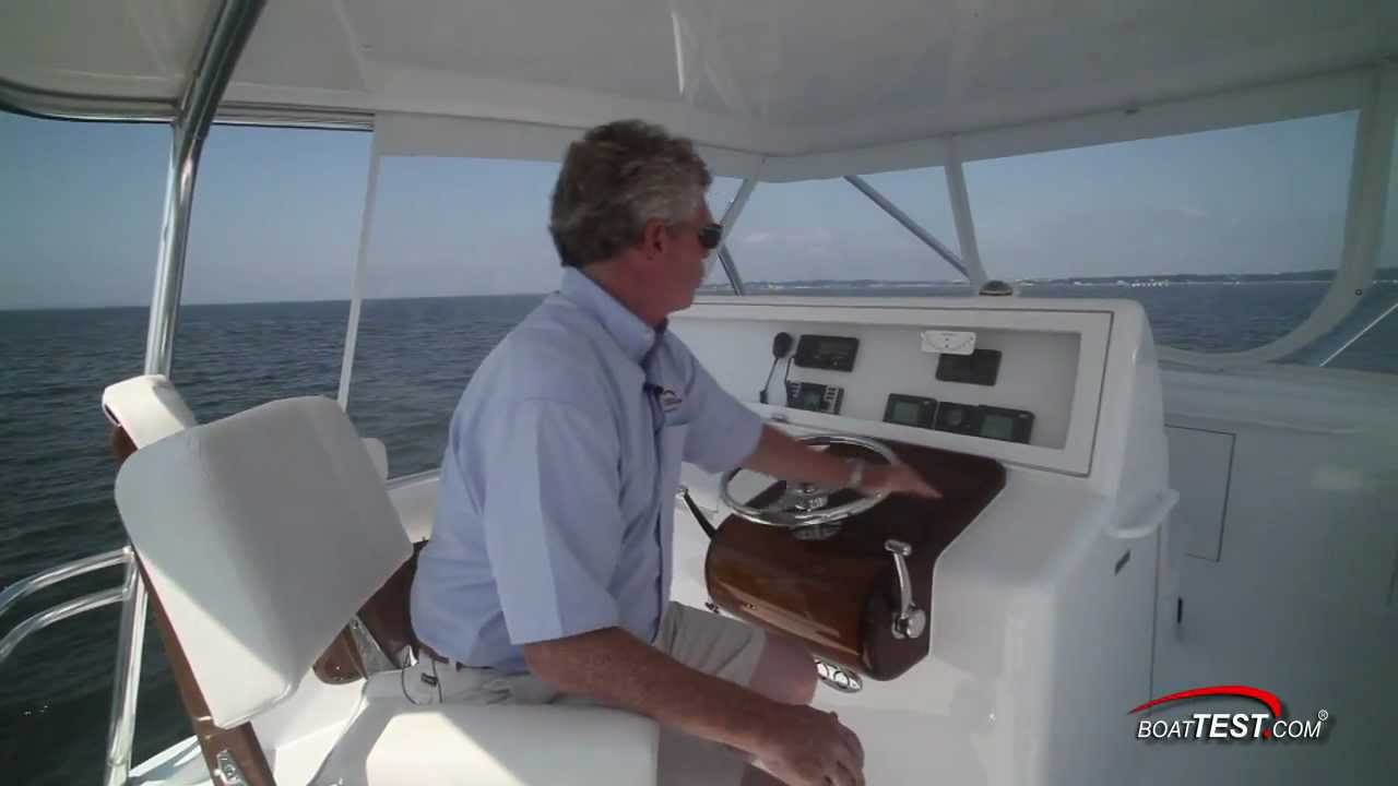 Hatteras GT54 Test 2011- By BoatTest.com