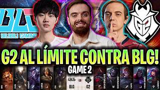 IBAI CASTEA A G2 AL LÍMITE CONTRA EL NIVEL DE BLG!😱 - BLG vs G2 Game 2 FIRST STAND 2026 DÍA 3 IBAI