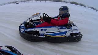 ADM Raceway Мячково winter ice karting 2022