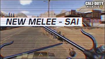 New Sai Melee Weapon Gameplay in CODM
