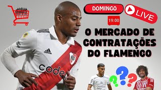 O mercado de contratações do Flamengo, versatilidade de Leo Ortiz e De La Cruz. Veja como foi a LIVE image