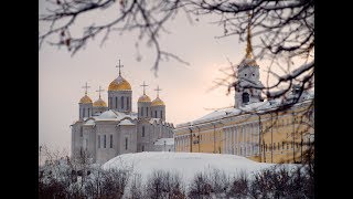 Город Владимир, прогулка по городу, колесо обозрения Небо 33, новогодние праздники 2018