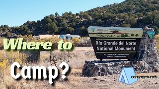 Orilla Verde Recreation Area  BLM Campgrounds, Taos, New Mexico