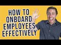 How To Onboard Employees Orientation Checklist