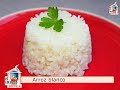 Cómo hacer arroz blanco suelto y sabroso