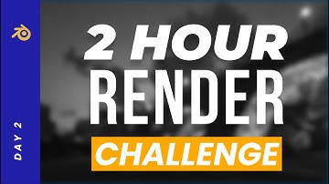 Blender 2 hour SCENE RENDER CHALLENGE | Hobbit LEGO