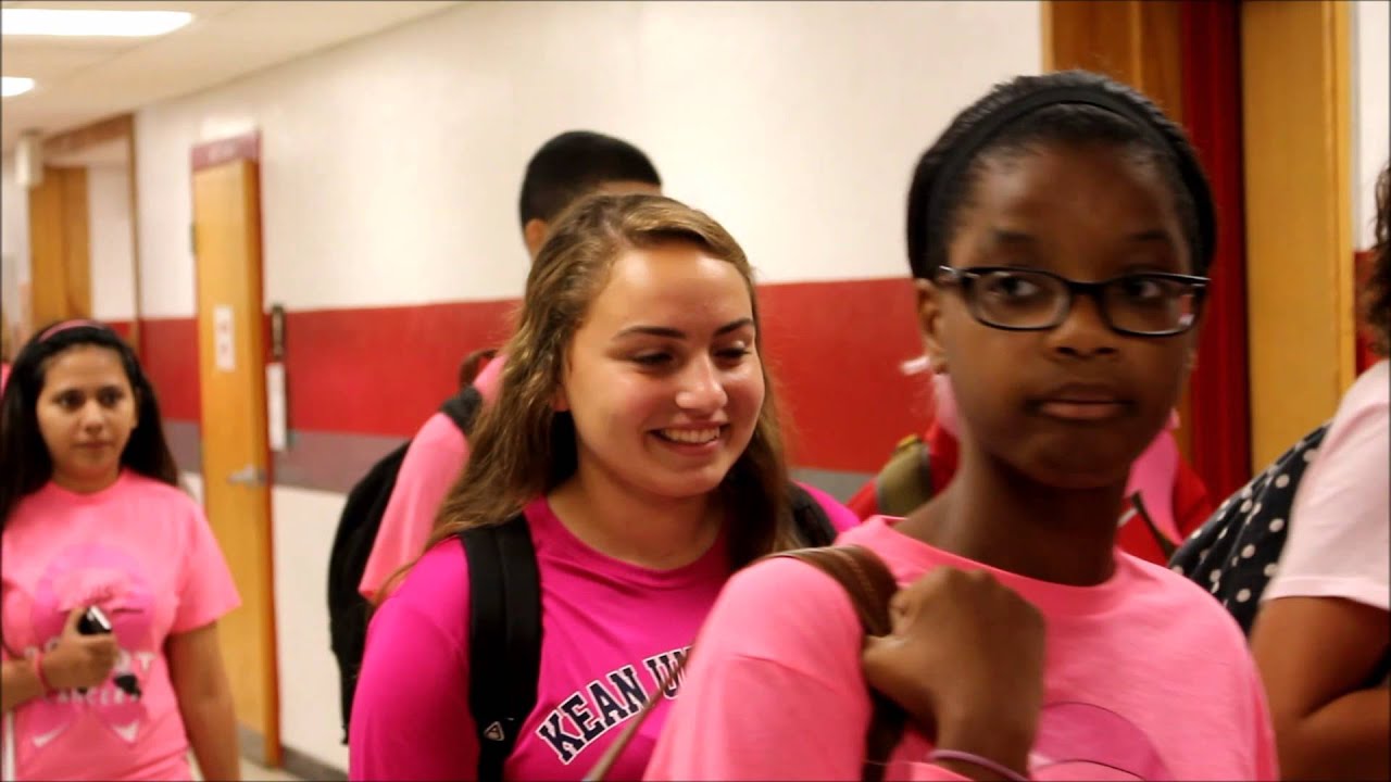 Parsippany High School Annual Pink Out October 23 2015 YouTube