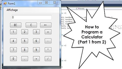 How To Programming Calculator Normal (Part1/2)