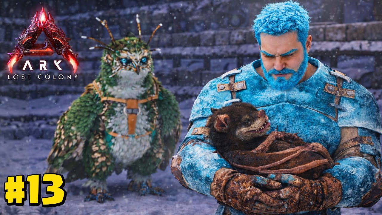 CUIDANDO DE BEBÊ DESMODUS E DOMA DA CORUJA! - LOST COLONY - ARK: SURVIVAL ASCENDED #13