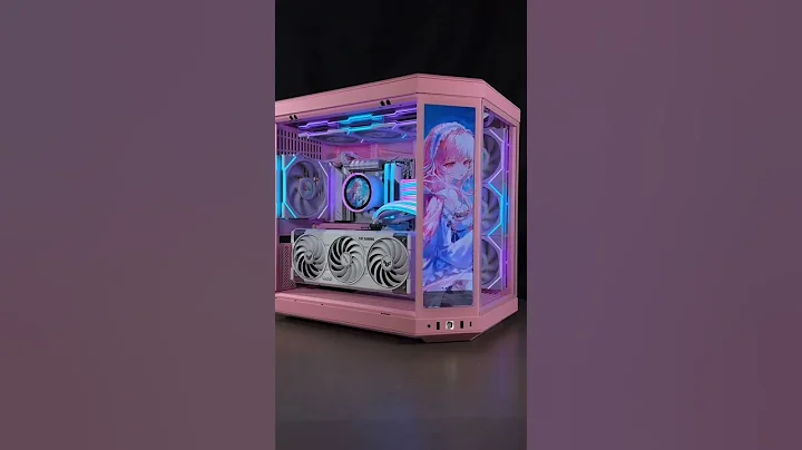 Strawberry Milk Hyte Y70 Touch Build 🫶🏻