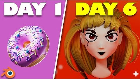 I Learned Blender In Just 7 DAYS!!