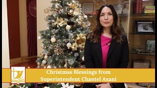 2024 Superintendent Christmas Blessings
