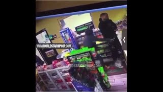 Man Gets His Gun Stolen While Inside A Gas Station Store