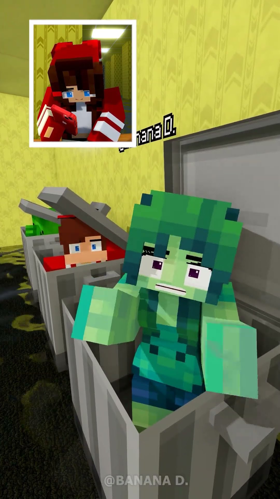 JJ' sister is there are Monster? in BACKROOM ENDING 2 Fire