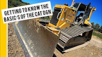 HOW TO OPERATE A CATERPILLAR BULLDOZER D6N