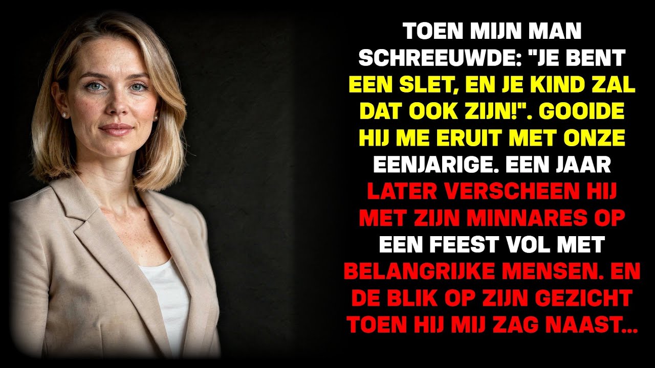 Sommige mensen denken dat je je verleden achter je kunt laten. Ik heb het geprobeerd, echt. Maar toen ik mijn ex-man Lucas vanavond in die balzaal zag staan met zijn nieuwe vriendin en hoorde hem...